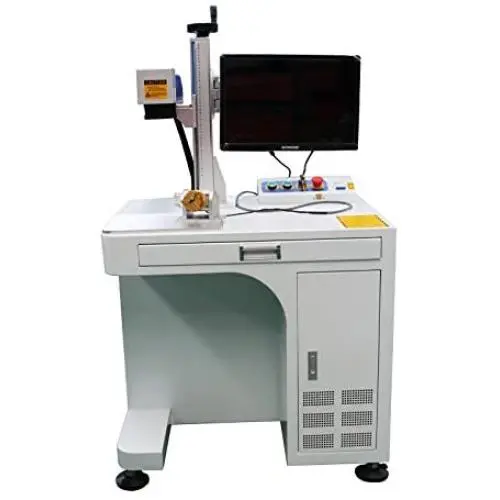 DIHORSE Desktop 30W Fiber Laser Marking and Engraving Machine for Permanent Metal and Various Non-metal Gold Sliver Rings Jewelry Engraving (MAX, 30W, 7.87'' x 7.87'', 50MM Rotary Axis) DIHORSE Desktop 30W Fiber Laser Marking and Engraving Machine for Permanent Metal and Various Non-metal Gold Sliver Rings Jewelry Engraving (MAX, 30W, 7.87'' x 7.87'', 50MM Rotary Axis)