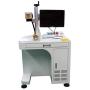 DIHORSE Desktop 30W Fiber Laser Marking and Engraving Machine for Permanent Metal and Various Non-metal Gold Sliver Rings Jewelry Engraving (MAX, 30W, 7.87'' x 7.87'', 50MM Rotary Axis)