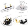 3392519 Dryer Thermal Fuse 3387134 High-Limit Thermostat 3977393 Cut-Off Switch 3977767 Dryer Thermostat for Whirlpool Kenmore Maytag KitchenAid Dryer Replaces Parts 3399693 PS345113 AP6008325