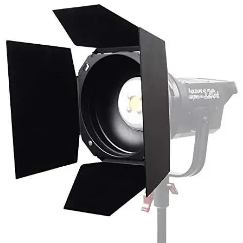 Aputure Barndoors for Aputure 120D Mark 2, Aputure 120D, Aputure 300D with Bowens Mount, Durable Metal Build, 4-Leaf Velvet Fabric, Honeycomb & Magnetic Gel Holder Aputure Barndoors for Aputure 120D Mark 2, Aputure 120D, Aputure 300D with Bowens Mount, Durable Metal Build, 4-Leaf Velvet Fabric, Honeycomb & Magnetic Gel Holder