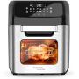 whall Air Fryer, 13QT Air Fryer Oven, Family Rotisserie Oven, 1700W Electric Air Fryer Toaster Oven, Tilt LED Digital Touchscreen, 12-in-1 Presets for Heating, Baking, Roasting & Dehydrating, Accessories & Cookbook