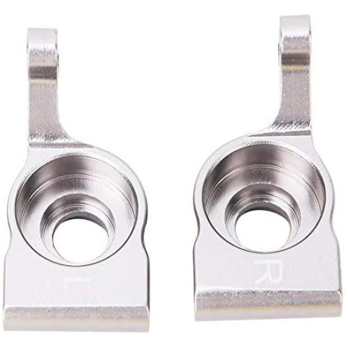 2Pcs RC Rear Carrier, Rear Axle Hub Carrier Metal Toy Car Back Carrier RC Model Parts(Titanium) 2Pcs RC Rear Carrier, Rear Axle Hub Carrier Metal Toy Car Back Carrier RC Model Parts(Titanium)