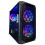 Apevia PRODIGY-BK Micro-ATX Gaming Case with 1 x Tempered Glass Panel, Top USB3.0/USB2.0/Audio Ports, 3 x RGB Fans, Black Frame Apevia PRODIGY-BK Micro-ATX Gaming Case with 1 x Tempered Glass Panel, Top USB3.0/USB2.0/Audio Ports, 3 x RGB Fans, Black Frame
