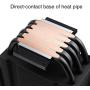 Vetroo V5 CPU Air Cooler w/ 5 Heat Pipes 120mm PWM Processor 150W TDP Fan Intel LGA 1200 115X / AMD Ryzen AM4 Universal Socket w/Addressable RGB Lights Sync(V5, Black)