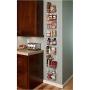 ClosetMaid 1231 Adjustable 8-Tier Wall and Door Rack, 77-Inch Height X 12-Inch Wide,white