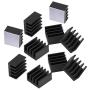 Easycargo 30pcs Raspberry Pi Heatsink Kit Aluminum + Copper + 3M 8810 Thermal Conductive Adhesive Tape for Cooling Cooler Raspberry Pi 4, 3B+, 3B, Pi 2, Pi Model B+ (Green (30pcs))