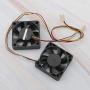 SenMod 2PCS Heatsink Quiet 5015 Speed Measuring Cooling Fan 3-Pin 5V 4CM Case Fan for CPU TV Box Projector Router