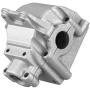 JVSISM 2Pcs Metal Wave Box Gear Box Upper and Lower Cover 144001-1254 for 1/14 WLtoys 144001 RC Car Spare Parts,Silver