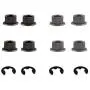 LEDAUT Compatible With Door Hinge Roller Pin Door Hinge Pin and Bushing Repair Kits (4 pins 2 Door) LEDAUT Replacement for Chevy GMC Fullsize Truck SUV 1988-2002 LEDAUT Compatible With Door Hinge Roller Pin Door Hinge Pin and Bushing Repair Kits (4 pins 2 Door) LEDAUT Replacement for Chevy GMC Fullsize Truck SUV 1988-2002