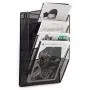Klickpick Office 5 Sections Hanging Files Wall Mounted Metal Mesh Document File Organizer Magazine Holder Rack Organizer Section Racks Multipurpose Use to Display Files, Magazine, Newspapers- Black Klickpick Office 5 Sections Hanging Files Wall Mounted Metal Mesh Document File Organizer Magazine Holder Rack Organizer Section Racks Multipurpose Use to Display Files, Magazine, Newspapers- Black