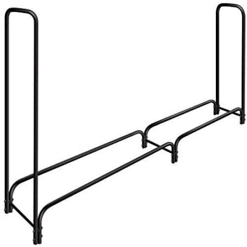 Amagabeli 8 ft Outdoor Fire Wood Log Rack for Fireplace Heavy Duty Firewood Pile Storage Racks for Patio Deck Metal Log Holder Stand Tubular Steel Wood Stacker Outside Tools Accessories Black Amagabeli 8 ft Outdoor Fire Wood Log Rack for Fireplace Heavy Duty Firewood Pile Storage Racks for Patio Deck Metal Log Holder Stand Tubular Steel Wood Stacker Outside Tools Accessories Black