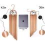 sinfinate Memorial Wind Chimes Outdoor Large Deep Tone, 42 Inch Wind Chimes with 6 Tuned Metal Tubes, Sympathy Wind Chimes Gifts, Outdoor Décor for Garden, Yard, Patio, Home