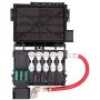 Battery Fuse Box Terminal 1J0937550 compatible with 99-04 VW beetle Jetta Bora Golf MK4 with Wiring Harness Pigtail Connector