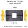 Aimeixin AM4 Bracket,Desktop Computer AMD AM4 Motherboard CPU Heatsink Bracket, Steel Back Plate Bracket for AM4s HeatSink Cooling Fan Mounting (Yellow) Aimeixin AM4 Bracket,Desktop Computer AMD AM4 Motherboard CPU Heatsink Bracket, Steel Back Plate Bracket for AM4s HeatSink Cooling Fan Mounting (Yellow)