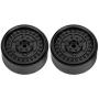 VGEBY 2pcs G06 1.9inches Metal Wheel Rims Hubs for RC Crawler RC Climber Trailer Parts Wheel Rims