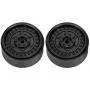 VGEBY 2pcs G06 1.9inches Metal Wheel Rims Hubs for RC Crawler RC Climber Trailer Parts Wheel Rims
