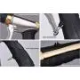 ESOW Garden Hose Nozzle 100% Heavy Duty Metal, Full Brass Nozzle & ABS Non-slip Ergonomic Grip, 4 Watering Patterns, High Pressure Metal Spray Gun for Watering Plants, Car Wash and Showering Dog ESOW Garden Hose Nozzle 100% Heavy Duty Metal, Full Brass Nozzle & ABS Non-slip Ergonomic Grip, 4 Watering Patterns, High Pressure Metal Spray Gun for Watering Plants, Car Wash and Showering Dog