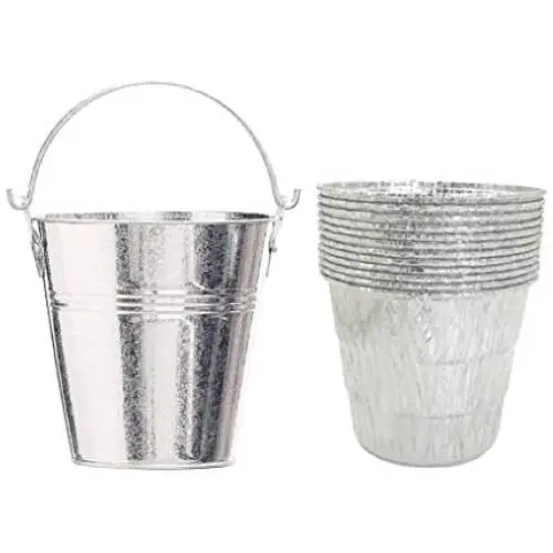 JIN BETTER Drip Grease Bucket & 12-Pack Disposable Foil Liners Kits Replacement Parts HDW152 BAC407z for Traeger,Pit Boss,Rec Tec Wood Pellet Grills & Smokers JIN BETTER Drip Grease Bucket & 12-Pack Disposable Foil Liners Kits Replacement Parts HDW152 BAC407z for Traeger,Pit Boss,Rec Tec Wood Pellet Grills & Smokers