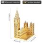 Piececool 3D Metal Model Kits-Big Ben DIY 3D Metal Puzzle for Adults-London Landmarks Architecture Model Kit, Great Gifts Idea