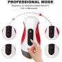 Easy Press Mini, Upgraded Small Heat Press Machine with Professional Mode, Mini HTV Iron-On Rolls with Carrying Case, Automatic Vibration Pressing Operation
