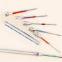 8 Pcs Felting Punch Needles,Embroidery Stitching Punch Needle,Embroidery Poking Cross Stitch Tools Knitting Needle Art Handmaking Sewing Needles with 4 Colors Thread