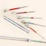 8 Pcs Felting Punch Needles,Embroidery Stitching Punch Needle,Embroidery Poking Cross Stitch Tools Knitting Needle Art Handmaking Sewing Needles with 4 Colors Thread