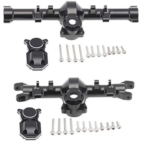 Facibom for 1/24 RC Crawler Car Axial SCX24 90081 AXI00002 Parts Metal Front & Rear Axle Diff Cover Upgrade Accessories Facibom for 1/24 RC Crawler Car Axial SCX24 90081 AXI00002 Parts Metal Front & Rear Axle Diff Cover Upgrade Accessories
