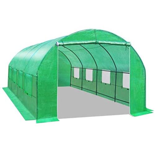 BenefitUSA GH052 Larger Hot Green House 20X10X7 Walk in Outdoor Plant Gardening Greenhouse