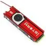 JEYI Cooling Warship Storm Fan NVME NGFF M.2 Heatsink SSD Metal Sheet Thermal Conductivity Silicon Wafer Cooling Fan Heatsink