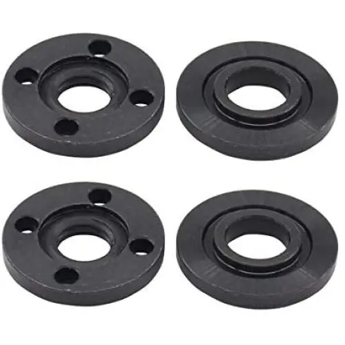 ApplianPar Angle Grinder Inner Outer Flange Lock Nut for Black & Decker Dewalt Ryobi Milwaukee Makita 224399-1 193465-4 224568-4 Metal Set of 2