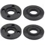 ApplianPar Angle Grinder Inner Outer Flange Lock Nut for Black & Decker Dewalt Ryobi Milwaukee Makita 224399-1 193465-4 224568-4 Metal Set of 2