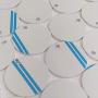 1'' Soft Strike Aluminum Stamping Blanks with Hole (100 Pack). 0,06'' Thick. Soft Temper, Deeper Impressions.