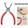 4mm Silent Leather Hole Punch Stitching Hand Pliers Leather Craft Tool Heavy Duty Snap Setter Pliers Tool for Metal Snaps Repairing Boat Covers 4mm Silent Leather Hole Punch Stitching Hand Pliers Leather Craft Tool Heavy Duty Snap Setter Pliers Tool for Metal Snaps Repairing Boat Covers