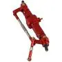 Mxfans Aluminum Alloy RC1:16 Front Shaft Axle Assembly for WPL Upgrade Part Red