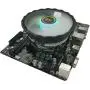 DS 1900RPM CPU Cooler, Aluminum Extrusion Cooling CPU Fan for Intel LGA 1155/1156/775/1366 (Axis Rainbow Auto Change, C Series) DS 1900RPM CPU Cooler, Aluminum Extrusion Cooling CPU Fan for Intel LGA 1155/1156/775/1366 (Axis Rainbow Auto Change, C Series)