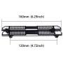 REhobby TRX4 Metal Side Pedal Step Boards Foot-Plate for 1:10 RC Car Rock Crawler Traxxas TRX-4 Bronco Accessories and Parts Model