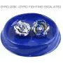 NEZAR Bey Battle Burst 2 in 1 Metal Fusion Battling Tops with 4D Launcher Grip Gyro Evolution Attack Pack Arena