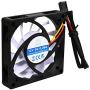 AAB Cooling Super Silent Fan 7 - Silent and Efficient 70mm Fan with 4 Anti-Vibration Pads - Value Pack 3 Pieces, 12V Fan, Case Fan, Computer Fan, PC Fan