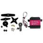 25kg Metal Gear high Torque Waterproof Digital servo DS3225 Update High Torque RC servo with 25T Servo Horn for RC Robotic Arm Model DIY Baja Car 1/10 Scale Crawler Truck 270 Degree 25kg Metal Gear high Torque Waterproof Digital servo DS3225 Update High Torque RC servo with 25T Servo Horn for RC Robotic Arm Model DIY Baja Car 1/10 Scale Crawler Truck 270 Degree