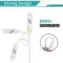 LUOSIKE iPhone Charger 10 ft Cable with Wall Plug (4 Pack), Dual USB Wall Charger Block with 2X10 Foot Long Charging Cord Compatible with iPhone 11/11 Pro/11 Pro Max/Xs/Xs Max/XR/X 8/7/6/6S Plus, iPad
