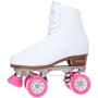 Chicago Womens Classic Roller Skates - Premium White Quad Rink Skates
