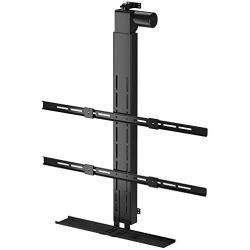 Hidden Drop Down TV Mount, Motorized TV Ceiling Lift for Up to 55'' Screens. Lift Stroke 30''