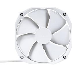 Phanteks 140mm CPU Cooler Fan Upgrade, PWM, 1600 RPM High-Static Pressire Retail Cooling PH-F140HP_WT2 White