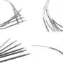 Xgood 11 Sizes Circular Knitting Needles Stainless Steel Knitting Needles with 11 Pieces Needles for Home Weave Knitting Set, from 1.5mm to 5mm Xgood 11 Sizes Circular Knitting Needles Stainless Steel Knitting Needles with 11 Pieces Needles for Home Weave Knitting Set, from 1.5mm to 5mm