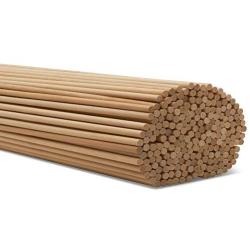 Dowel Rods Wood Sticks Wooden Dowel Rods – 1/4 x 18 Inch Unfinished Hardwood Sticks – for Crafts and DIYers – 250 Pieces by Woodpeckers