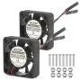 2pcs Raspberry Pi 4 Fan Brushless Cooling Fan Micro Cooling Fan 5v DC Separating One-to-Two Interface for Raspberry Pi4 Pi3 B+, Pi 3, Pi 2, Pi 1 B+(30x30mm) 2pcs Raspberry Pi 4 Fan Brushless Cooling Fan Micro Cooling Fan 5v DC Separating One-to-Two Interface for Raspberry Pi4 Pi3 B+, Pi 3, Pi 2, Pi 1 B+(30x30mm)