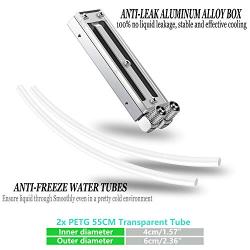 M2 Heatsink M.2 Liquid Cooler, NVMe SSD Liquid Heatsink, Liquid Cooler for NVMe SSDs, Works with PC Computer CPU Water Cooling System, 240mm Water Cooling Radiator (Support M.2 Nvme 2280)
