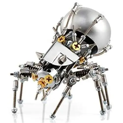 SAVWAY Metal 3D Puzzle with Bluetooth Speaker JS-001 Mecha Model Kits Toy Building Set Metal Spider Models SAVWAY Metal 3D Puzzle with Bluetooth Speaker JS-001 Mecha Model Kits Toy Building Set Metal Spider Models