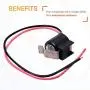 W10225581 Refrigerator Bimetal Defrost Thermostat Premium Replacement Part by Canamax - Compatible with Whirlpool Kenmore Refrigerators - Replaces WPW10225581 AP6017375 PS11750673 PS237680 2321799 W10225581 Refrigerator Bimetal Defrost Thermostat Premium Replacement Part by Canamax - Compatible with Whirlpool Kenmore Refrigerators - Replaces WPW10225581 AP6017375 PS11750673 PS237680 2321799