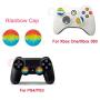 Onyehn 4pcs 3D Analog Joysticks Wireless Thumb Sticks Sensor Replacement Parts for Xbox 1 Controller,with Screwdriver and D Pads Rubber Conductive R L Button Repair Kits